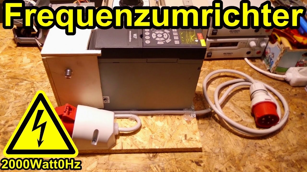 Danfoss Frequenzumrichter (Experimente)