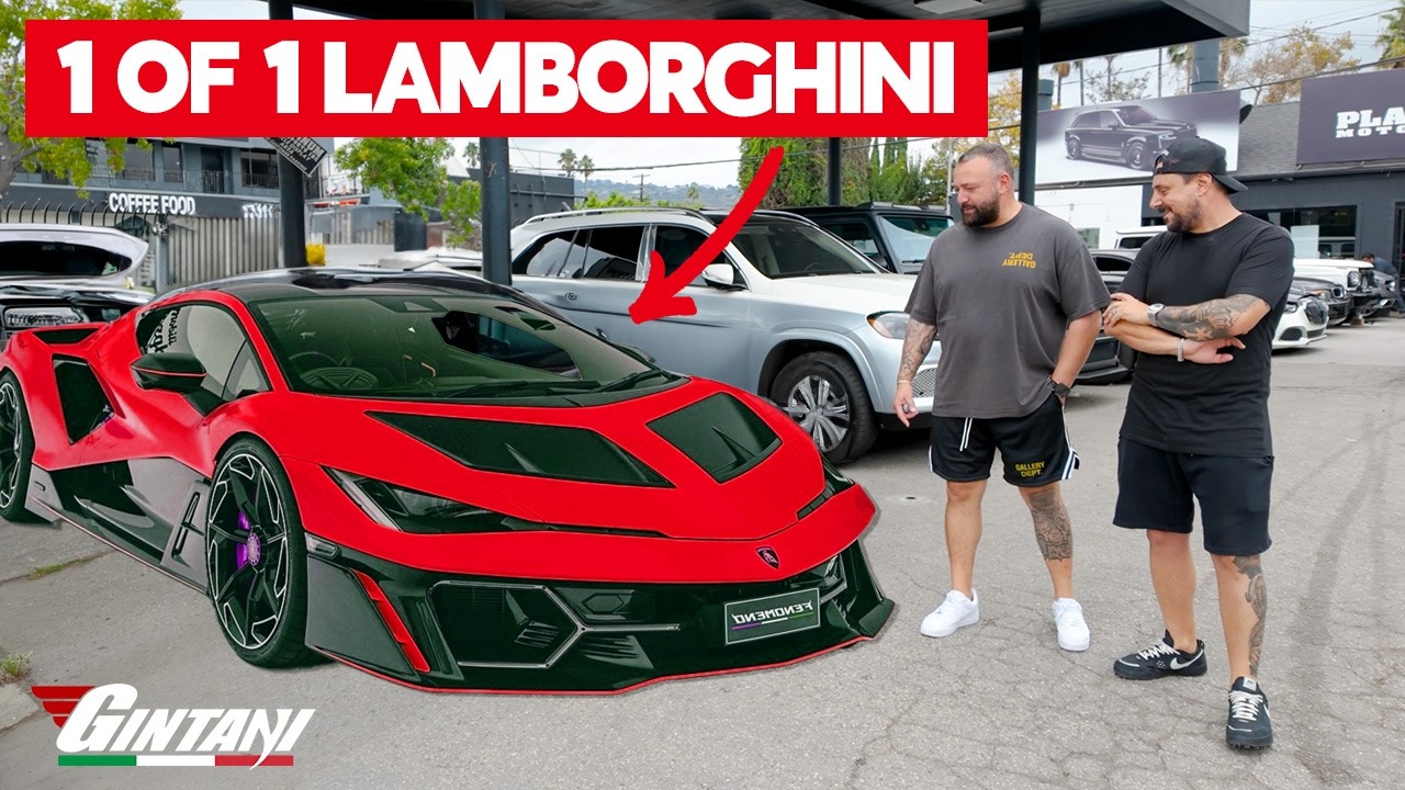 Наша уникальная сборка Lamborghini с Platinum Motorsport