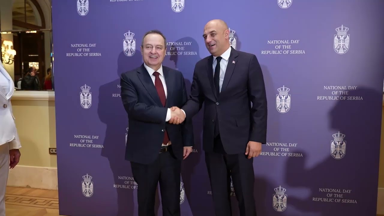 Ministar Dačić na prijemu povodom Dana državnosti Republike Srbije u Atini