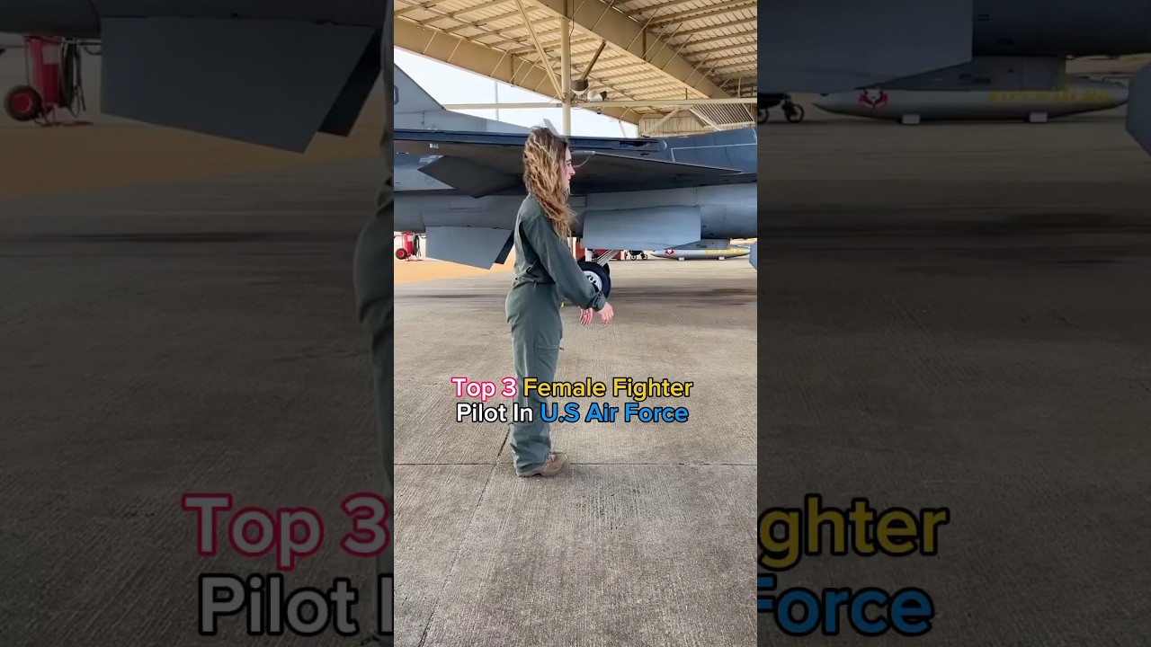 Top 3 Female Fighter Pilot in US Air Force #fighterpilot #pilot #aviation #fighterjet #usairforce