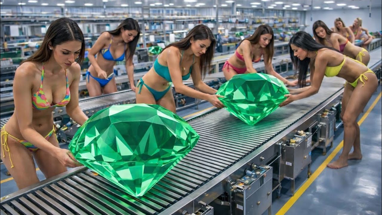 Inside an Emerald Factory From Colombian Mines to