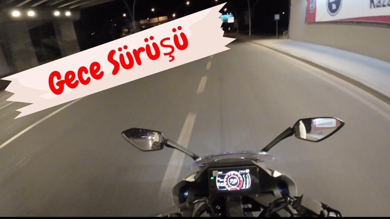 Cf Moto 250 Sr ile Gece Sürüşü #cfmoto #motorcycle  #motovlog  #nightlife