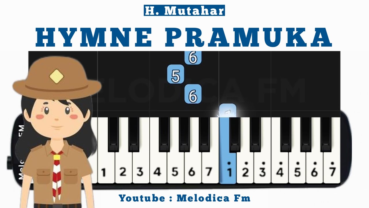 Hymne Pramuka | Lirik dan Not Angka Pianika