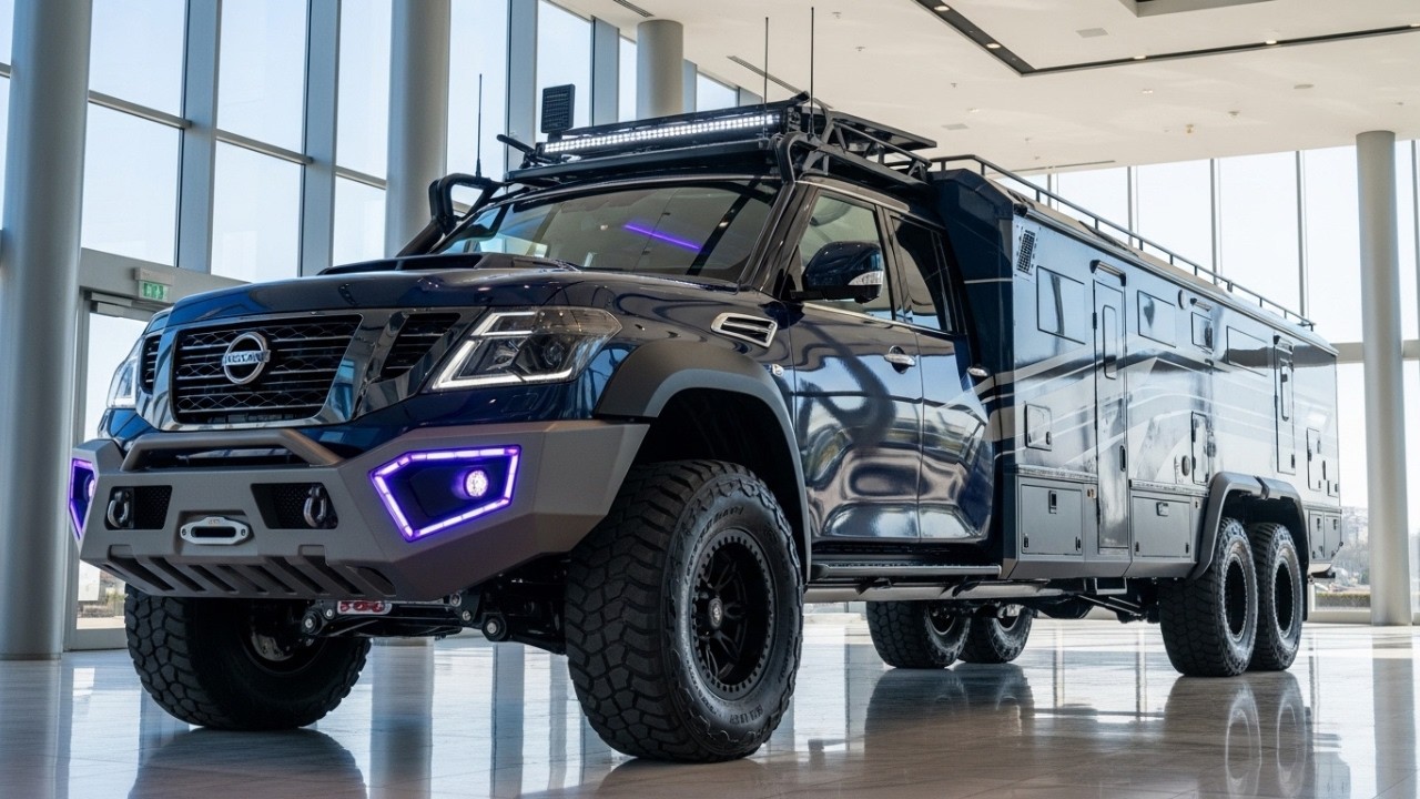 Nissan’s Oblivion Giant 6x6 Motorhome || USA Motorhomes 2026 || Complete Review
