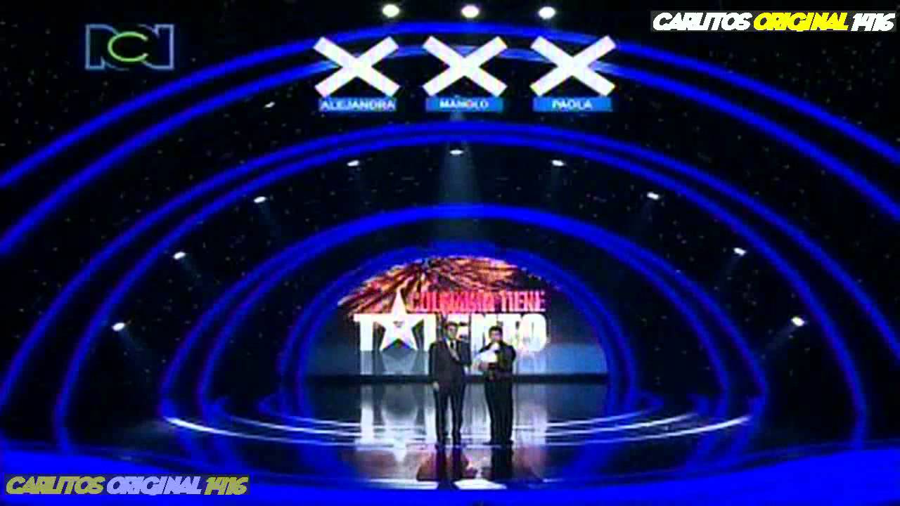 Colombia Tiene Talento - OSKAR ZIZTMAN - 6 Gran Gala - 20 de Marzo de 2012.