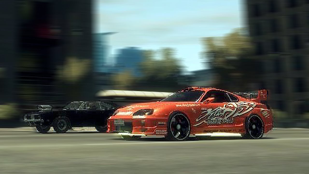 GTA 4 - F&F Drag Race Scene