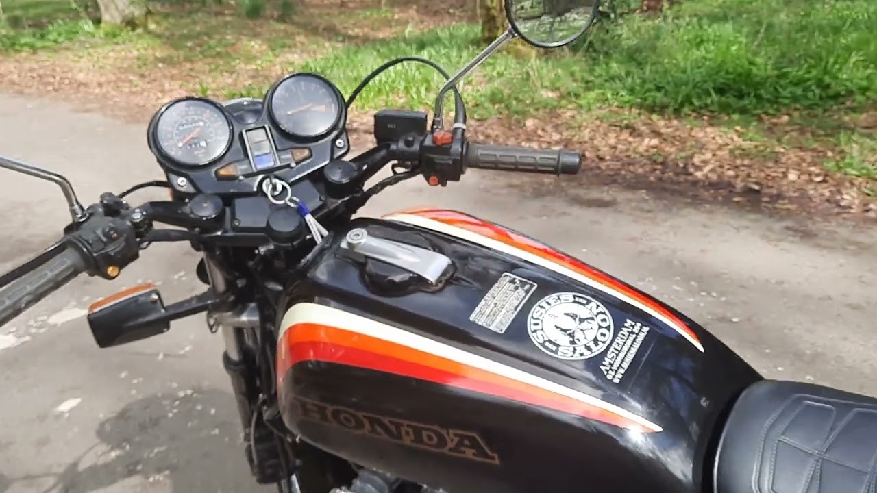 Ramsay's Honda CB900F First Ride