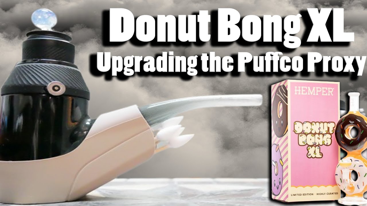 TRANSFORMING my PUFFCO PROXY | Upgrading to the Donut Bong XL