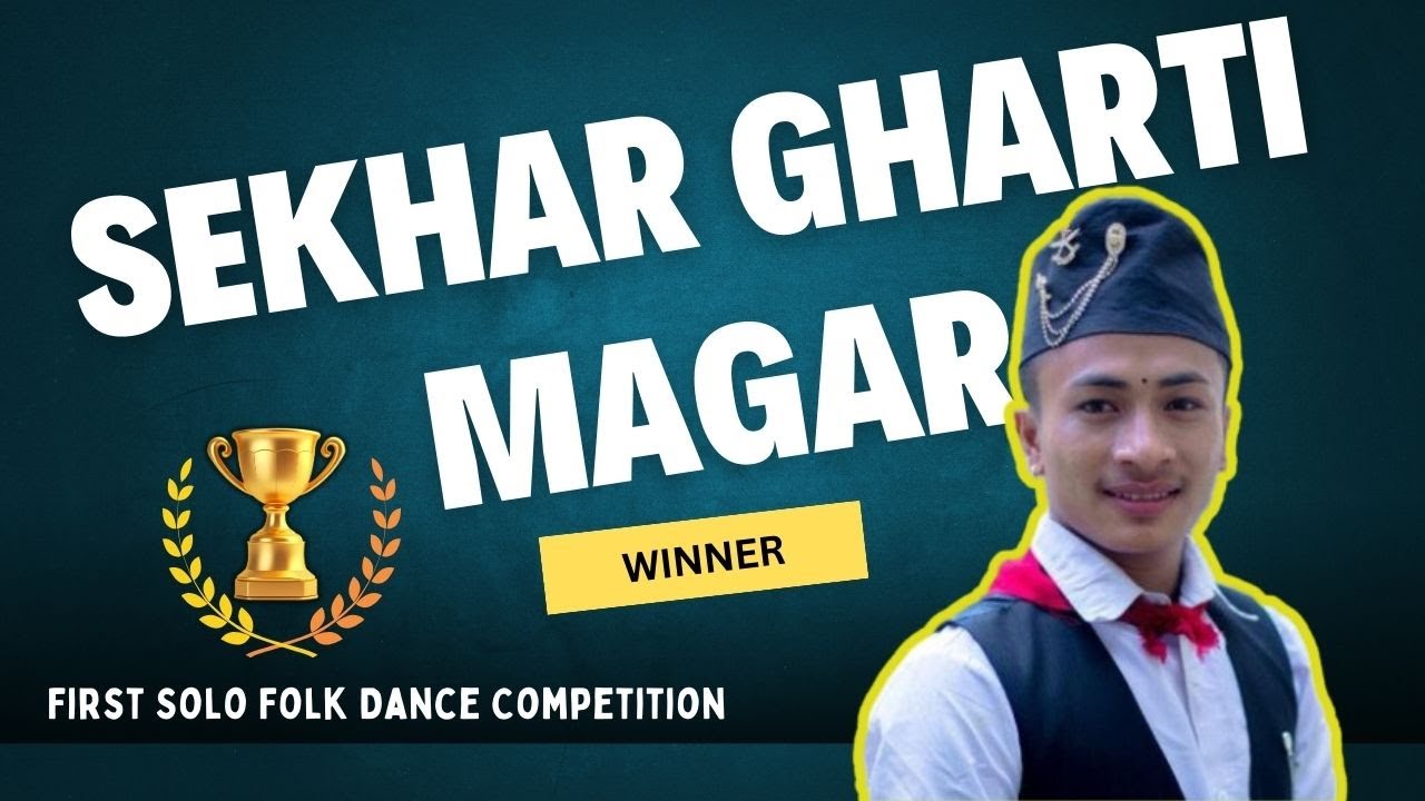 Chandra Jastai Baleki Jhyaure Dance // 1ST POSITION MALE DANCE // SHEKHAR GHARTI MAGAR
