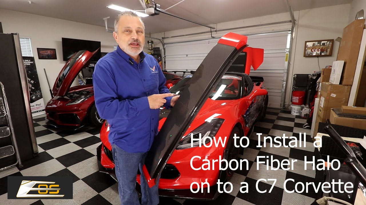 How to Install a Carbon Fiber Halo on a C7Corvette