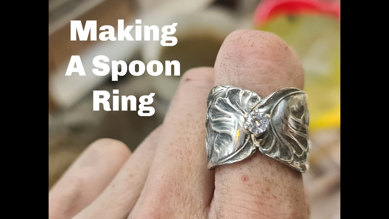 Make A Unique Spoon Ring How to make a spoon ring the best way!