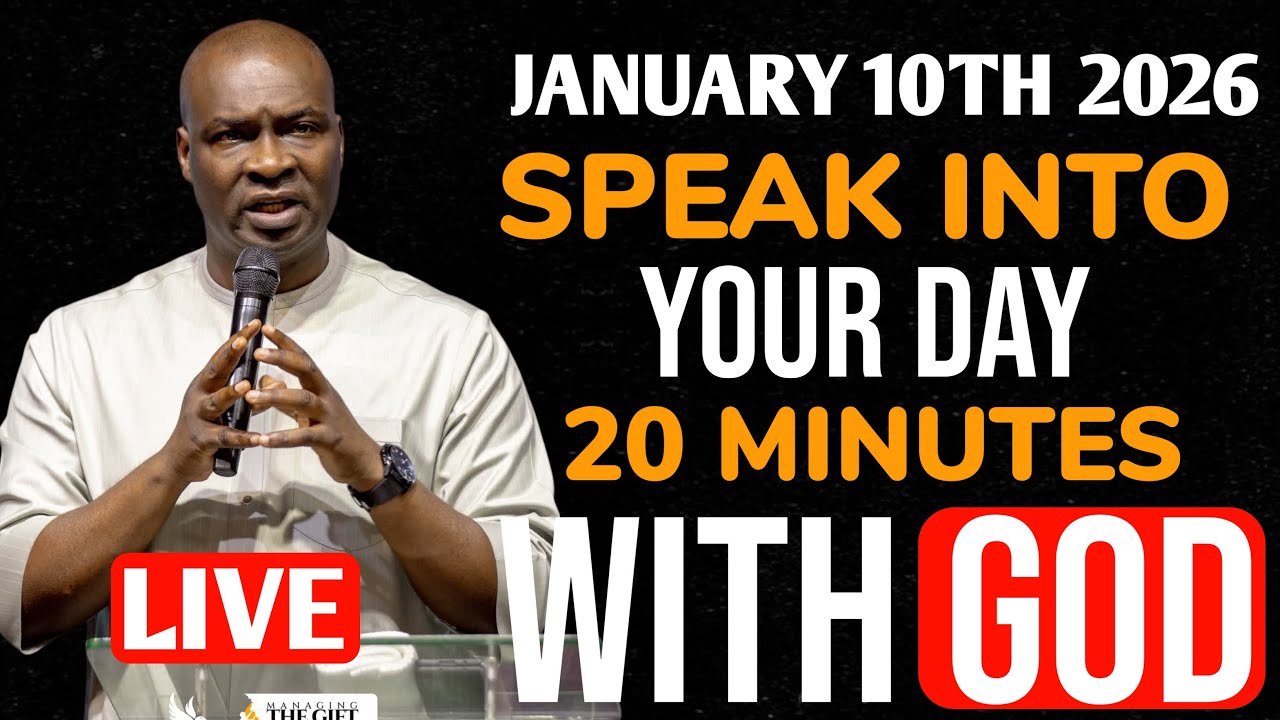 [Saturday 10th January 2026] Speak Into Your Day Before The Enemy Does | Apostle Joshua Selman