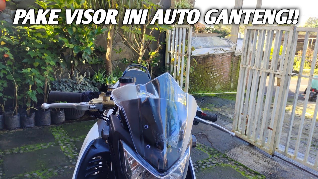 Pasang Visor di OLD CB Biar Ganteng!!