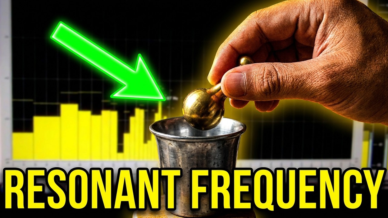 How to find the Resonant frequency of an object (.wav files)