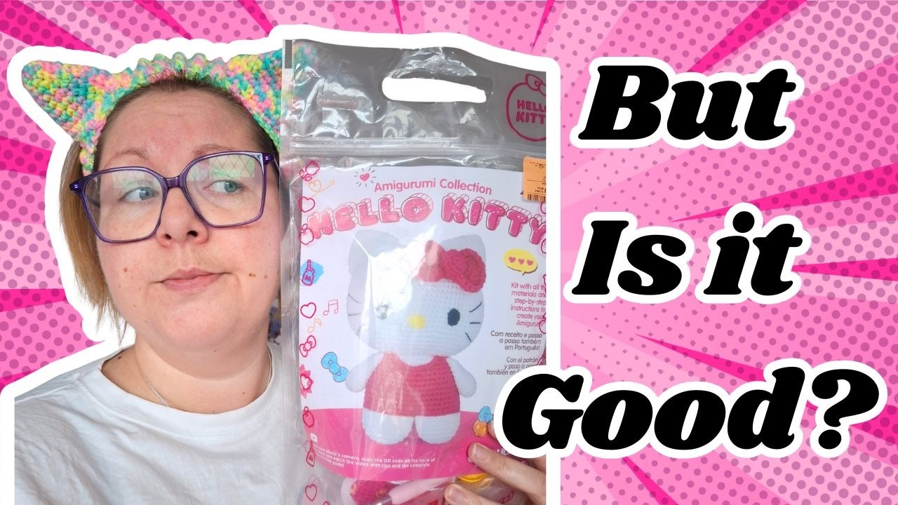 Правда об этом наборе для вязания крючком Hello Kitty.
