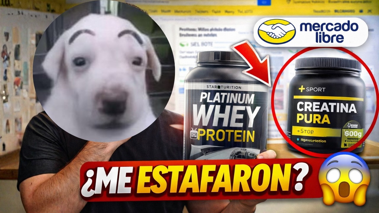 😱 Compré Creatina y Proteína en Mercado Libre… ¿vale la pena o estás tirando la plata? Parte 1