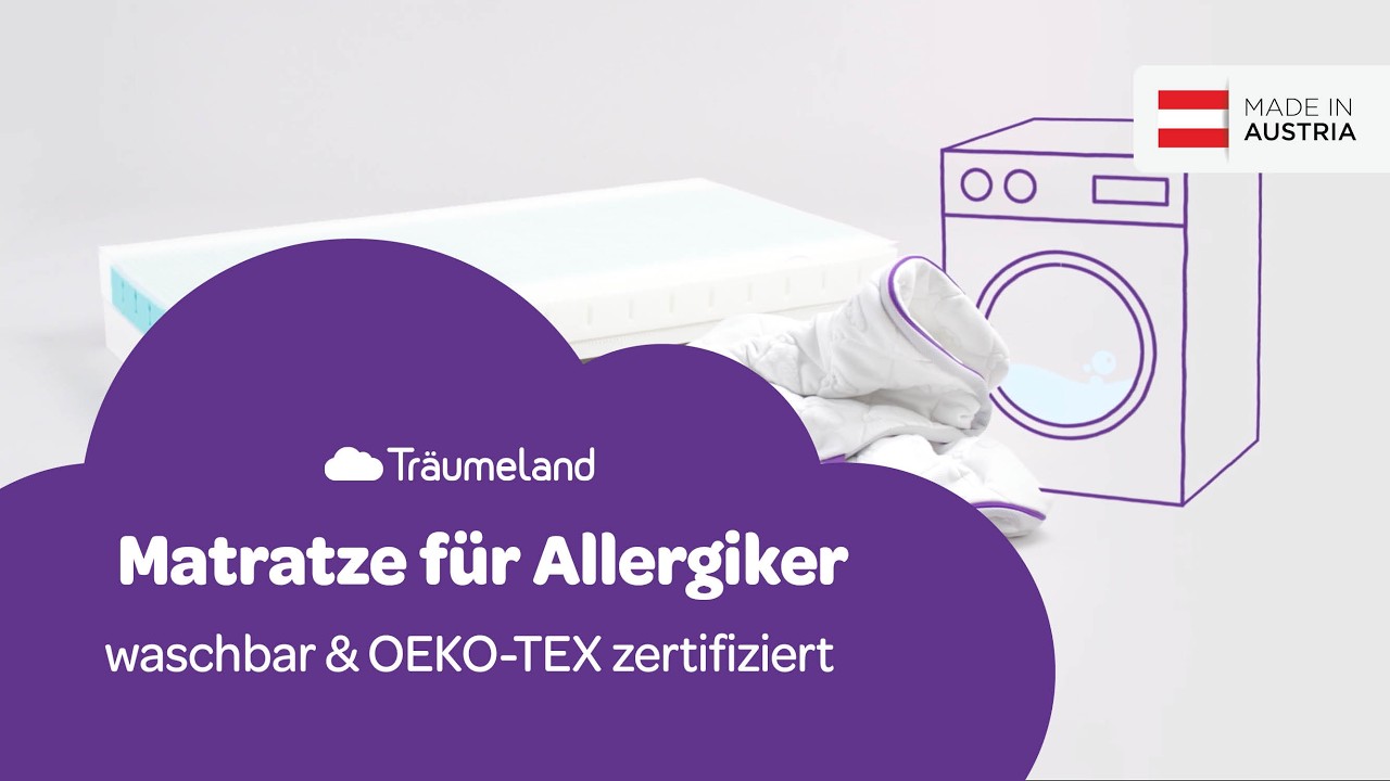Allergiker geeignet | Babymatratze + Kindermatratze | Tr&auml;umeland