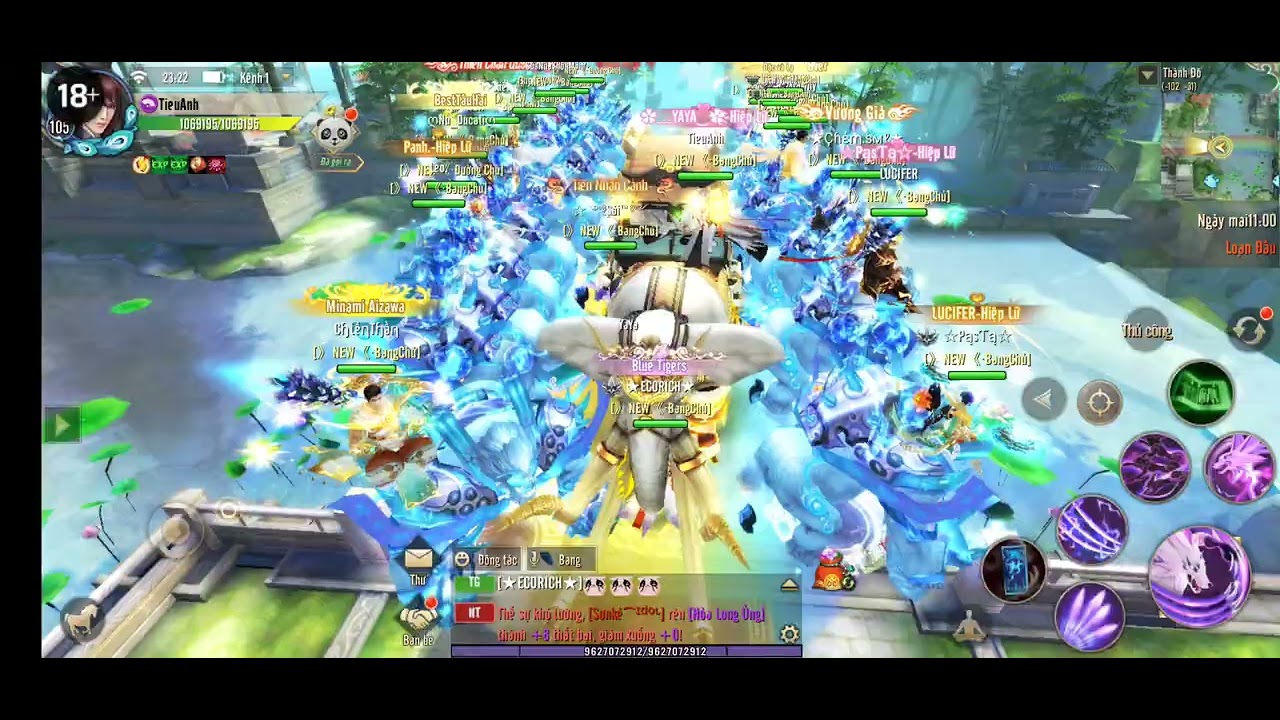 Clip kỉ niệm cuối Top 1 liên sever Thục sơn kỳ hiệp mobile