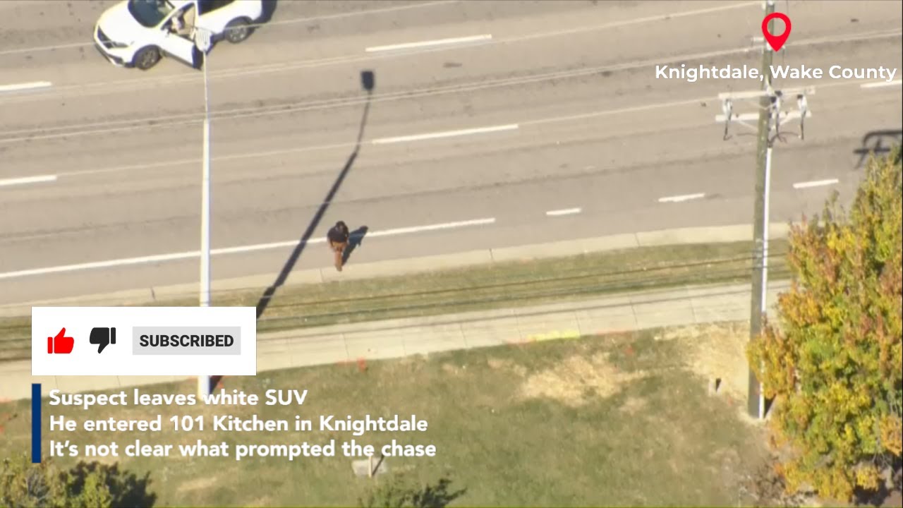 High-speed chase ends in crash near Knightdale shopping center, 1 taken to hospital