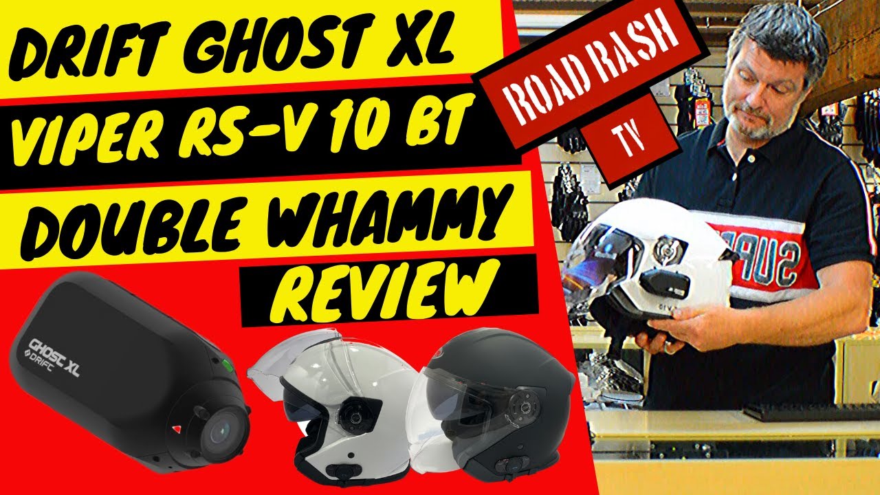 Drift Ghost Xl Review - Viper Bluetooth helmet Combo