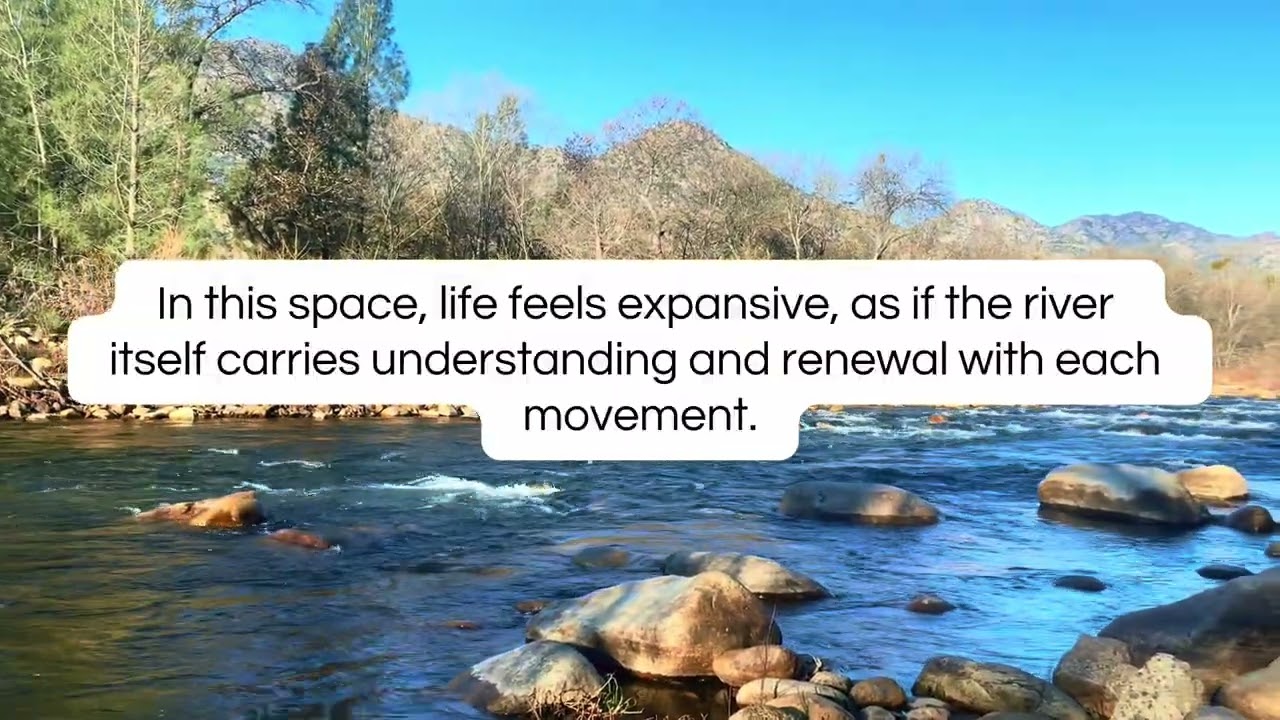 Gentle River Flow: Relax, Reflect, Renew 