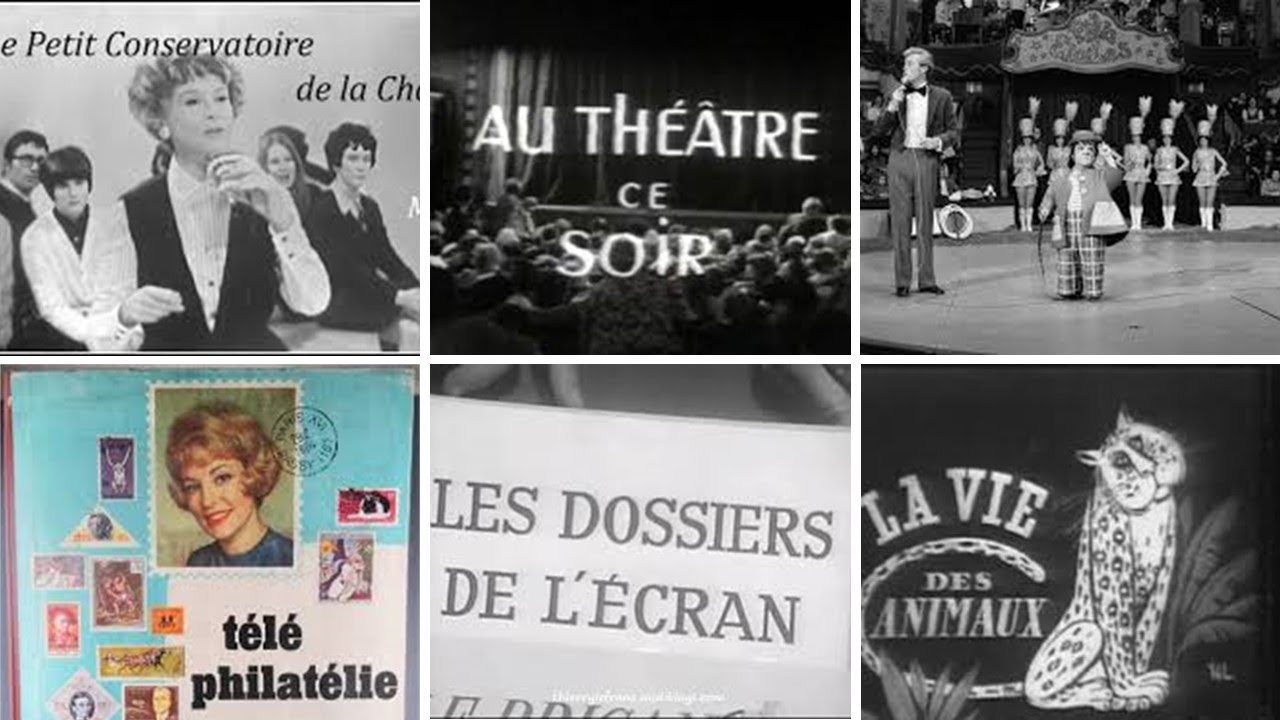 Emissions télé - années 60 - info & divertissements