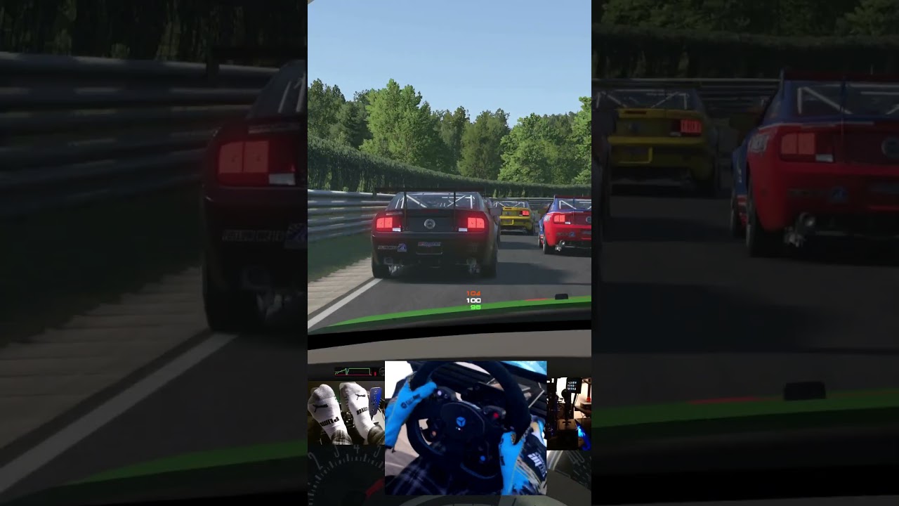 Ford Mustang FR500S on iracing 