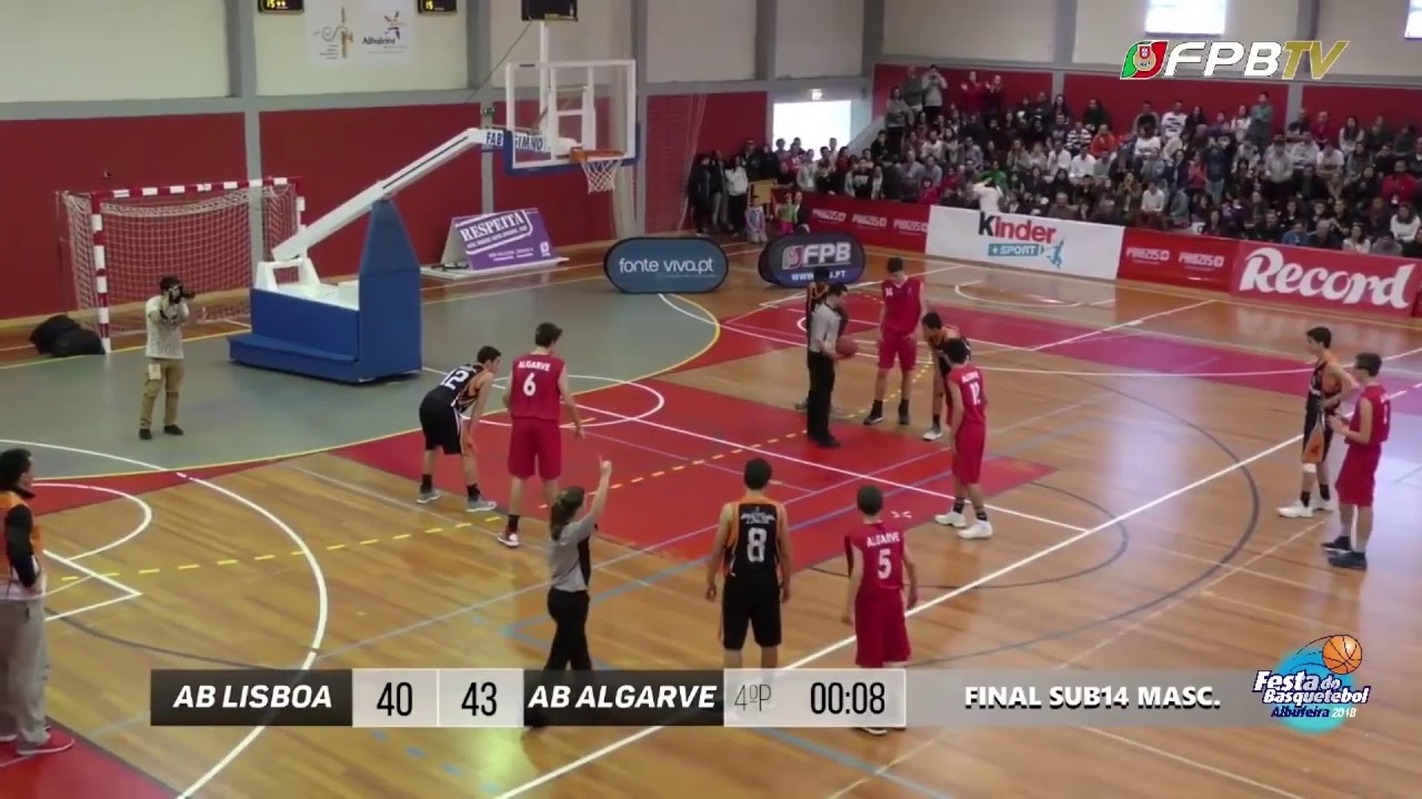 Festa do Basquetebol Juvenil (2018) | Final de Sub14 masculinos - Lisboa vs. Algarve