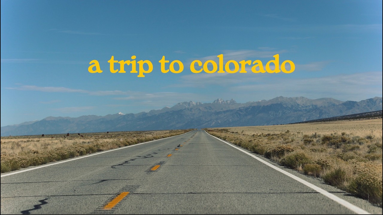 a trip to colorado