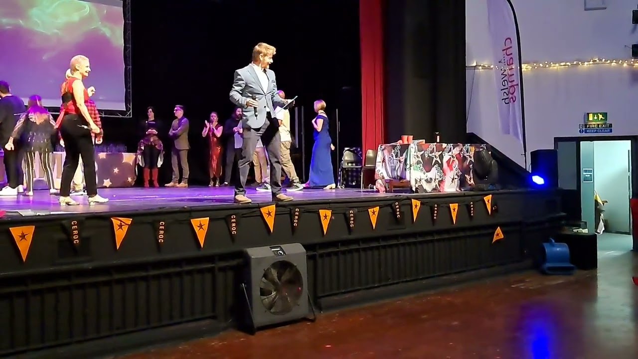 Ceroc Welsh Champs 2024 Prize Giving Gimbal