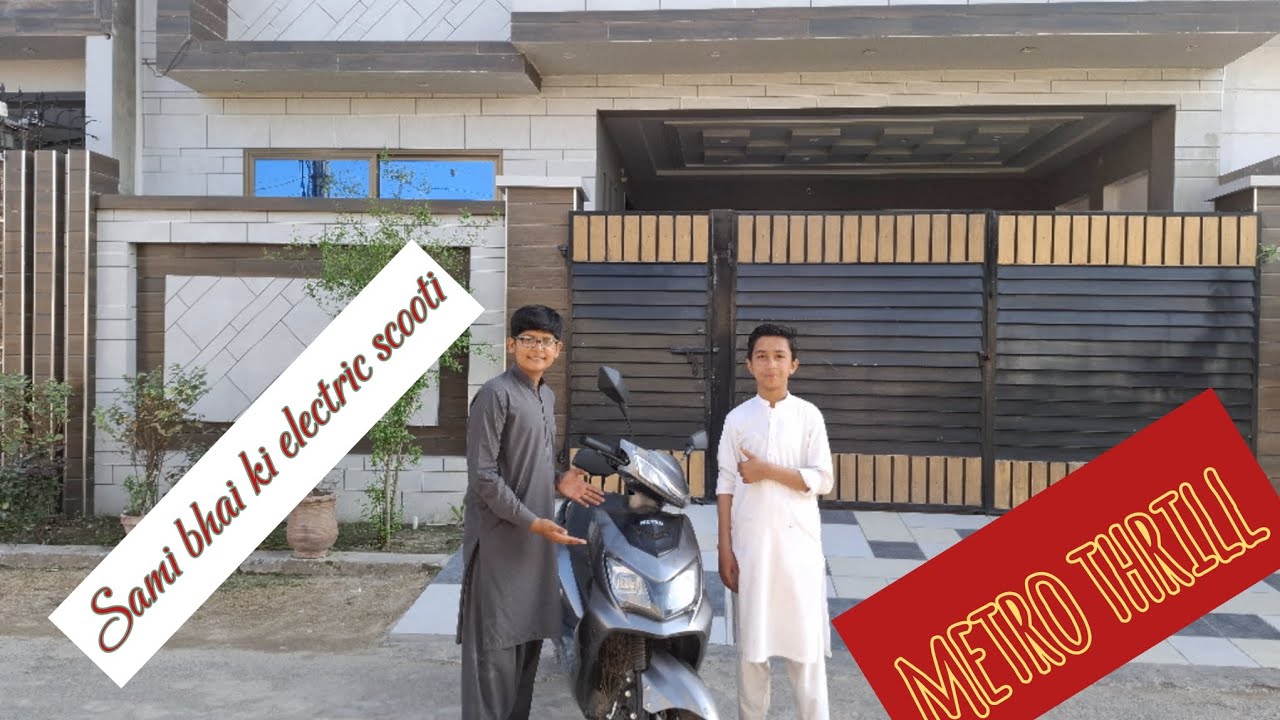 Sami bhai ki scooti🛵  metro thrill