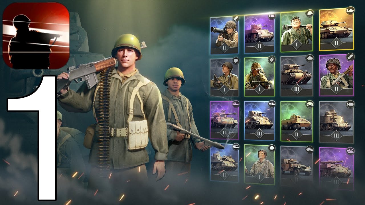 World War Commander: WW2 RTS - Gameplay Walkthrough Part 1 (iOS, Android)