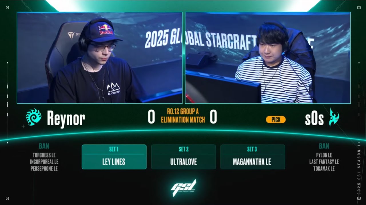 [2025 GSL S1] Ro.12 Group A Match4 sOs vs Reynor