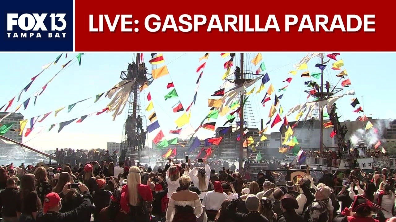 LIVE: Gasparilla Parade takes over Tampa Bay