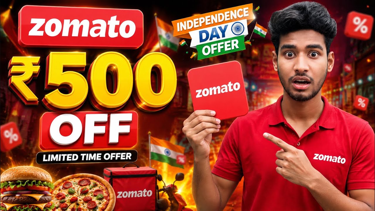 🍕 ZOMATO COUPON CODE TODAY 🔥 New Offer & Biggest Food Deals You Shouldn&rsquo;t Miss! 💸😱