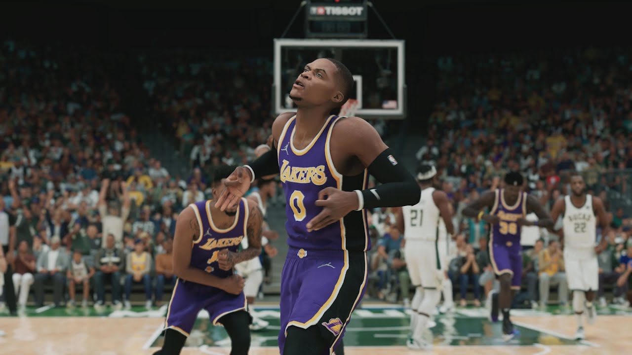NBA 2K22 (Next-Gen) - Los Angeles Lakers vs Milwaukee Bucks Gameplay [1080p 60FPS HD]