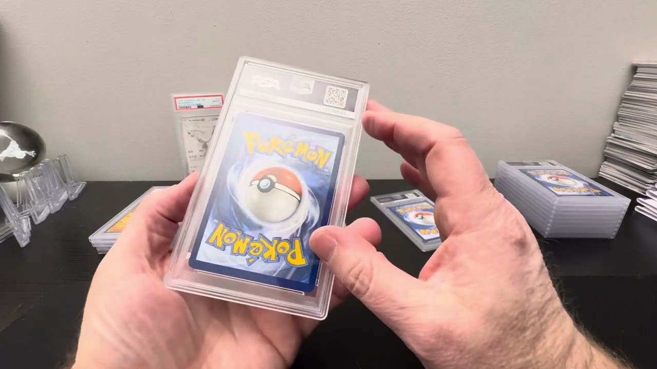 Возвращение PSA: Оценка карточек Pokemon — Я практически закончил оценивать карточки Pokemon опто...
