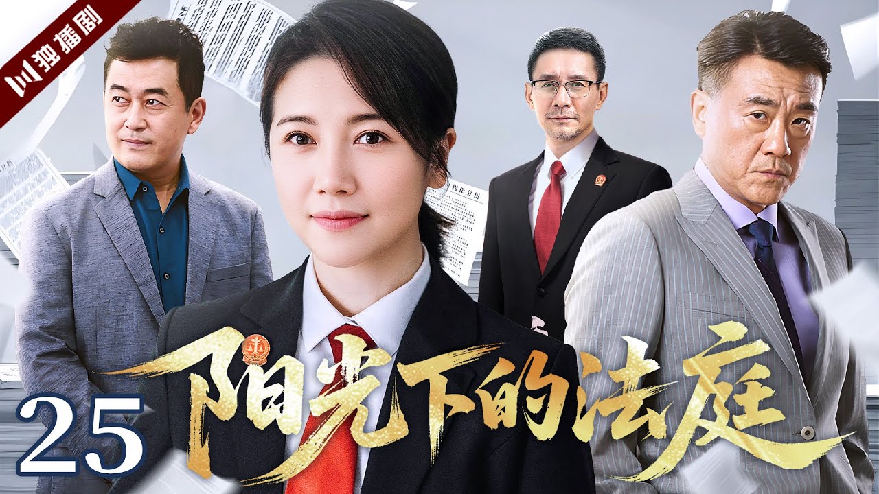 【FULL】阳光下的法庭 EP25 #检察官 #法院 #法治 #剧情