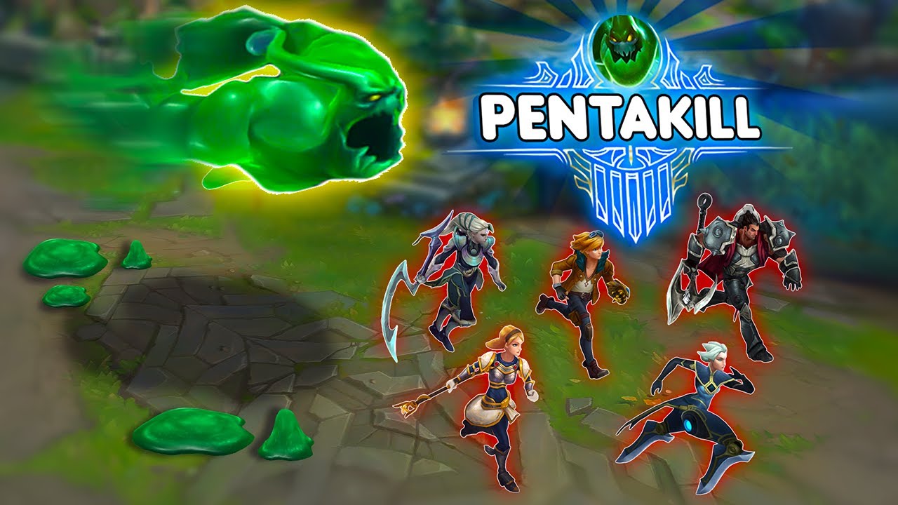 Zac...but his +1500 AP E instantly deletes FIVE people in ONE SECOND 😳😳