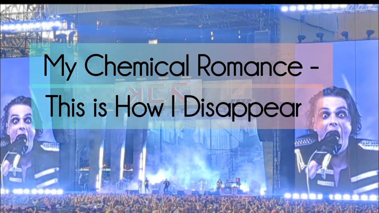 My Chemical Romance - This is How I Disappear ( Live @T Mobile Park, Seattle, Washington, 7/11/25 )