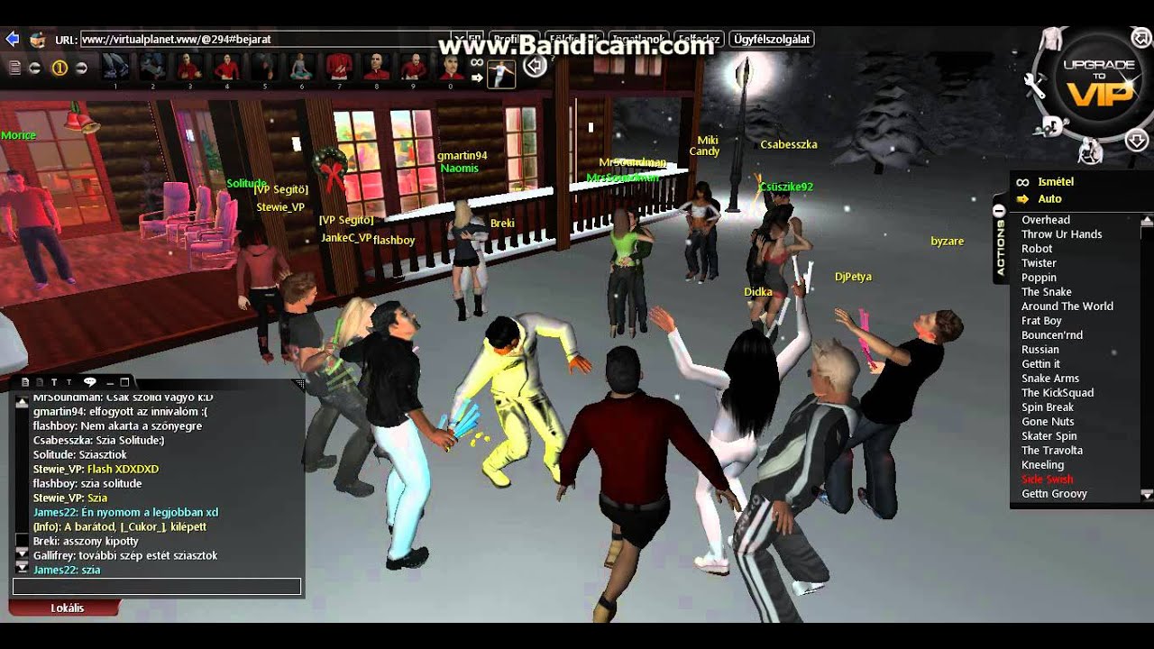 Virtual planet:Egy kis bulee xd