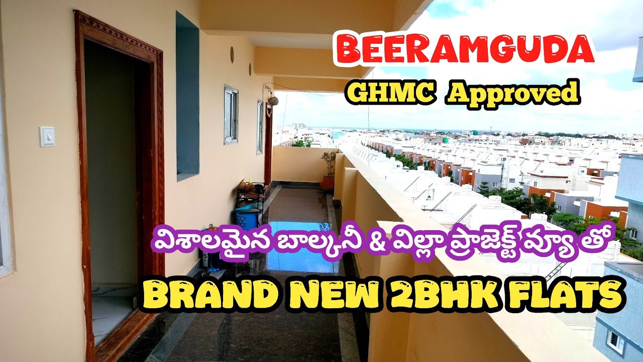 Brand New 2BHK Apartment Flats For Sale In Beeramguda Hyderabad | Ready To Move Flats For Sale
