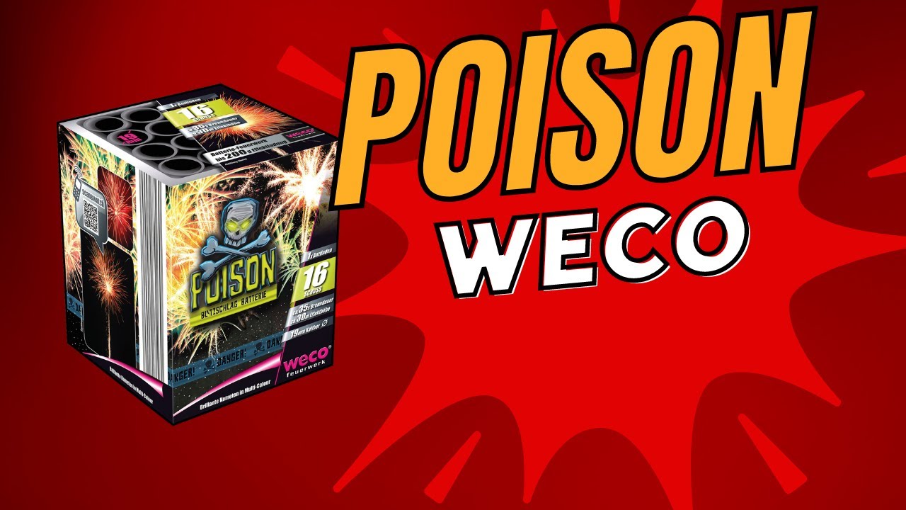 Poison Weco | Vuurwerk | Firework Cake | Aldi