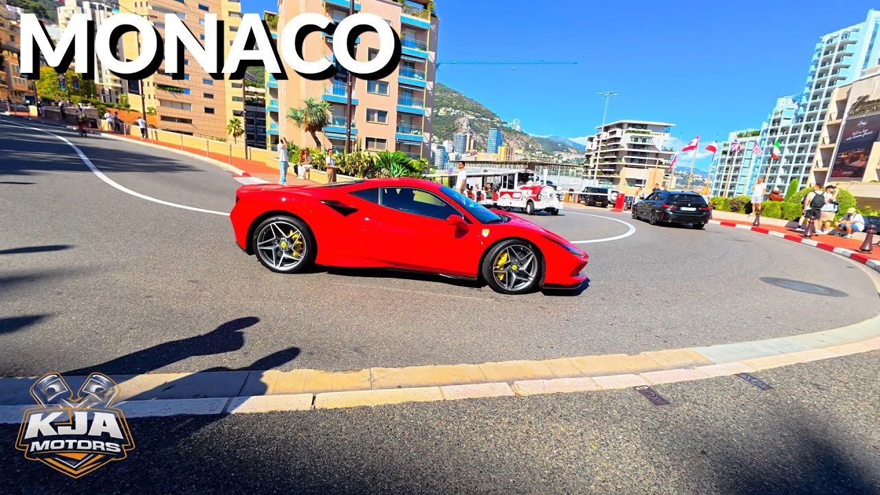 🇲🇨 Billionaires World: A Walk Through Monaco and Monte Carlo - Supercars , Formula 1 hairpin curve