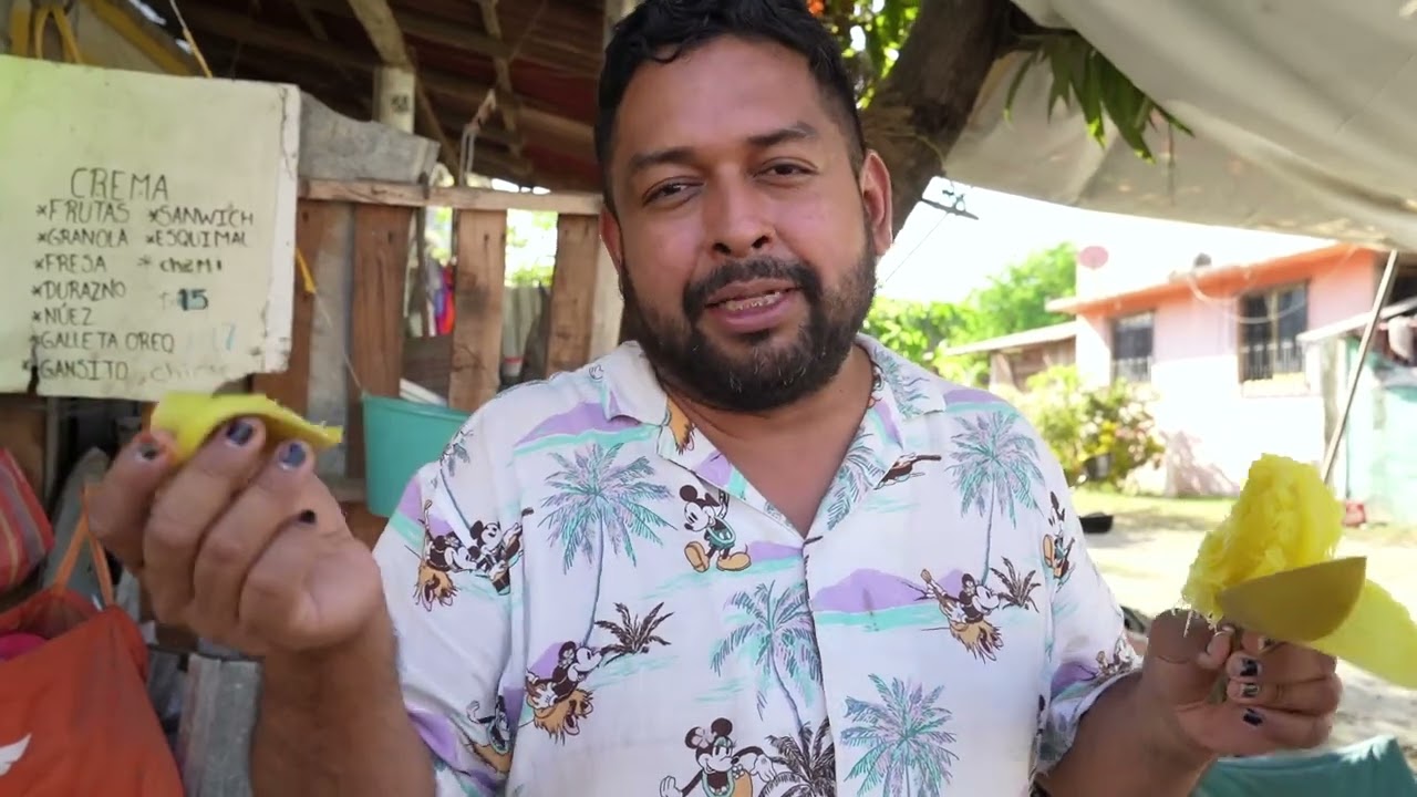 RECETA MANGOS HERVIDOS CON SAL Y SALSA ESPECIAL - HENRY CARRERA