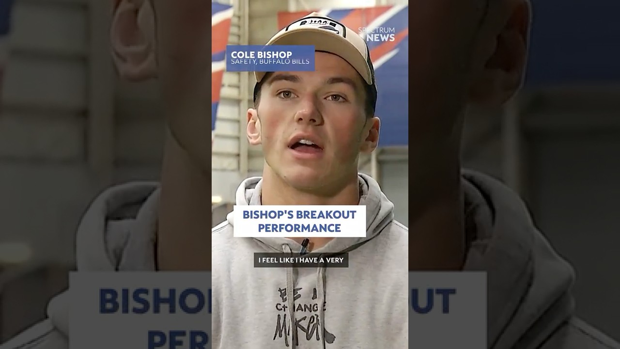 Cole Bishop Turning Corner for Buffalo Bills