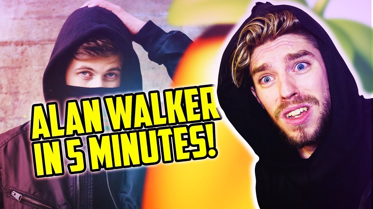 MAKE an ALAN WALKER TRACK IN 5 MINUTES CHALLENGE!