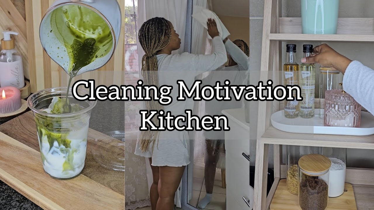 Clean up my kitchen space with me,
