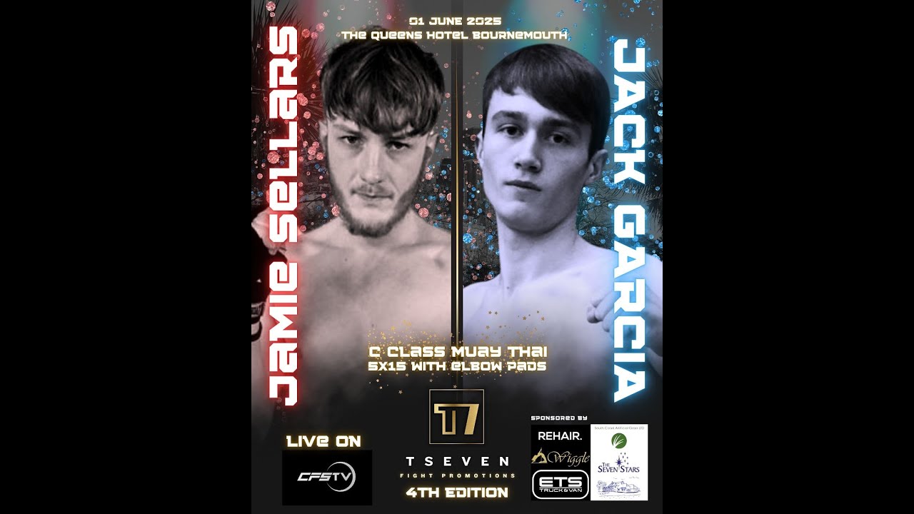 Jamie Sellars VS jack Garcia - C Class Muay Thai