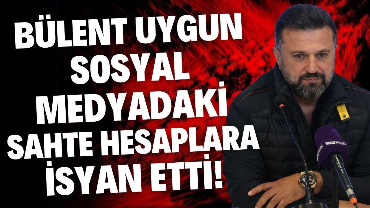 Bülent Uygun sosyal medyadaki sahte hesapara isyan etti! Çözümü açıkladı